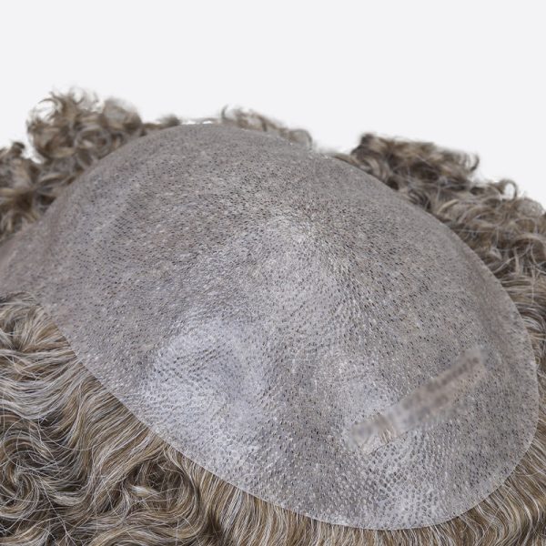 3BLN431120 Curly Hair System Thin Skin Wholesale Toupee