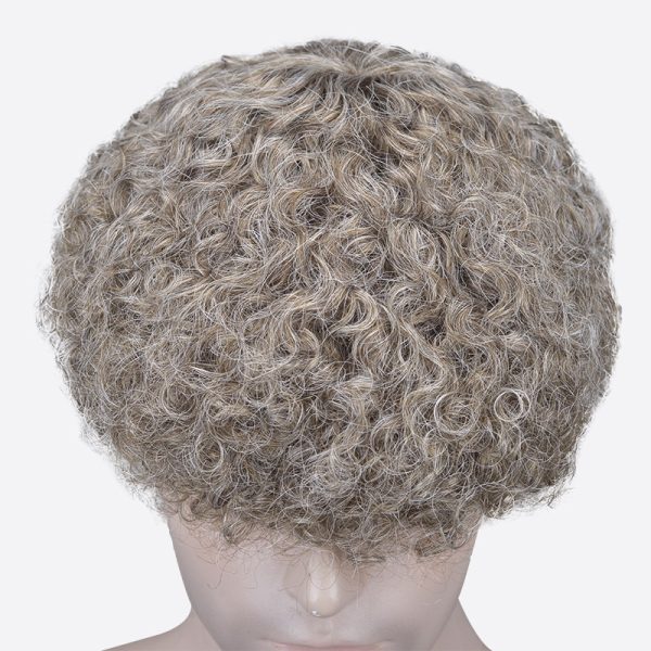 4BLN431120 Curly Hair System Thin Skin Wholesale Toupee