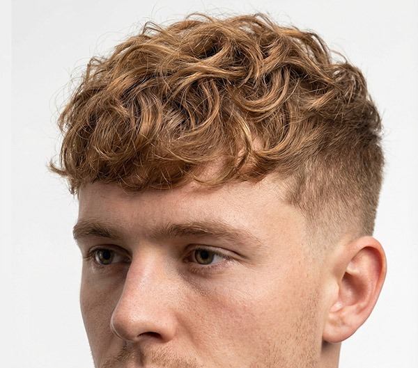French Crop in Messy Dirty Blonde