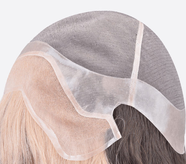 custom toupee with designed color