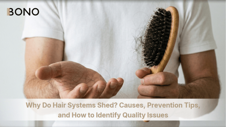 Why Do Hair Systems Shed? Causes, Prevention Tips, and How to Identify Quality Issues