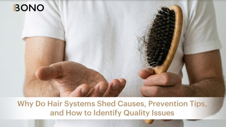 Why Do Hair Systems Shed? Causes, Prevention Tips, and How to Identify Quality Issues