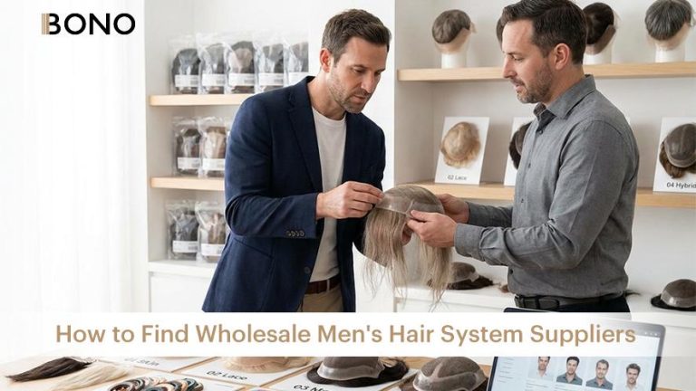 How to Find Wholesale Men’s Hair System Suppliers