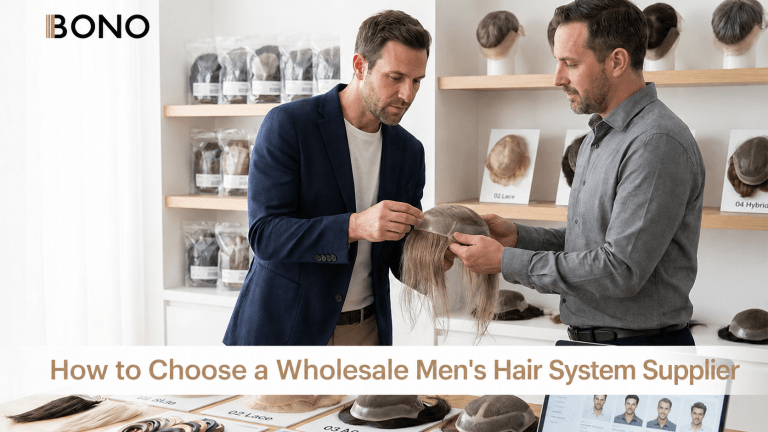 How to Choose a Wholesale Men’s Hair System Supplier
