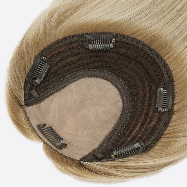 4Ayala Clip-On Silk Top Weft Back Hair Topper