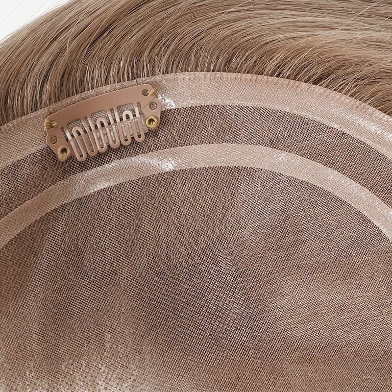 6Maxi Mono Center with NPU Around Hair Topper 6Maxi Mono Center with NPU Around Hair Topper