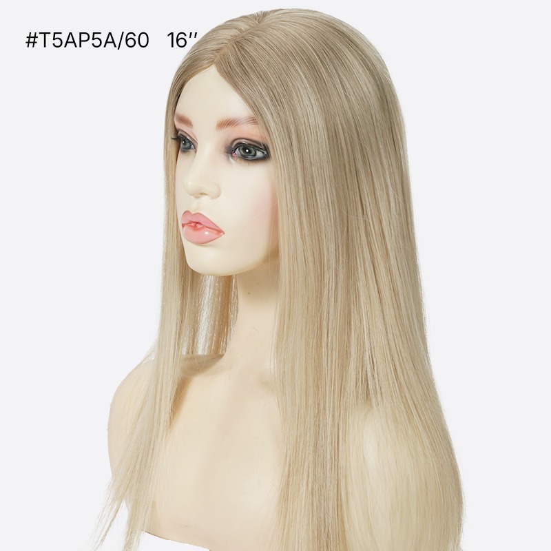8Nivi Fine Mono Top Hair Topper for Thinning 8Nivi Fine Mono Top Hair Topper for Thinning
