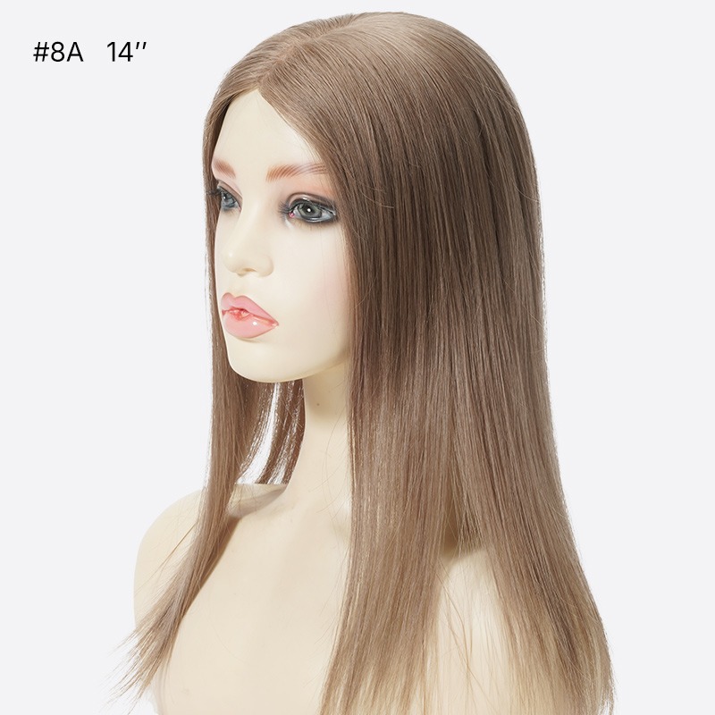 9Maxi Mono Center with NPU Around Hair Topper 9Maxi Mono Center with NPU Around Hair Topper