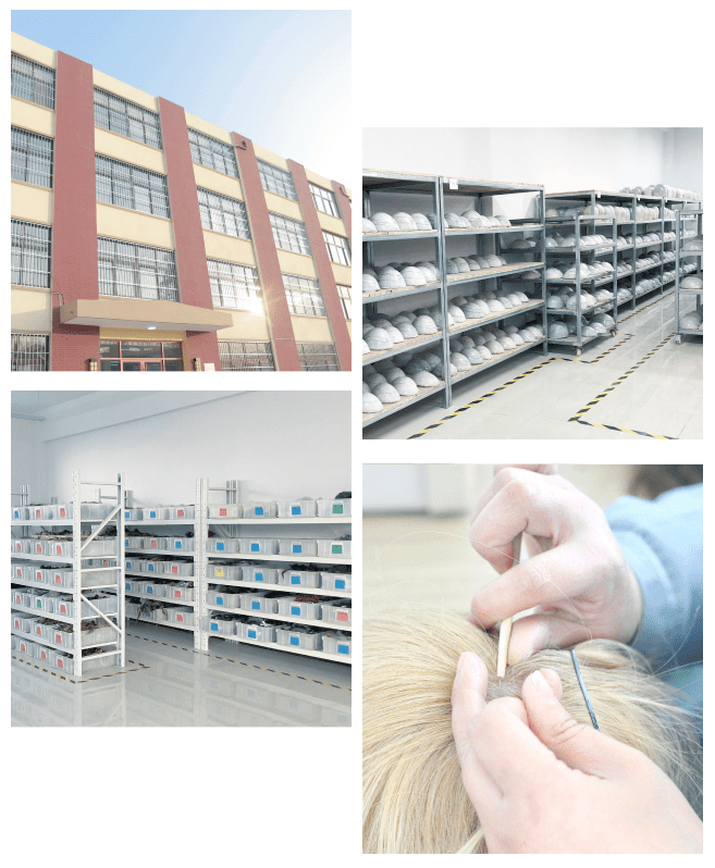 Hair piece supplier with bulk stock hairpieces and experienced technicians.